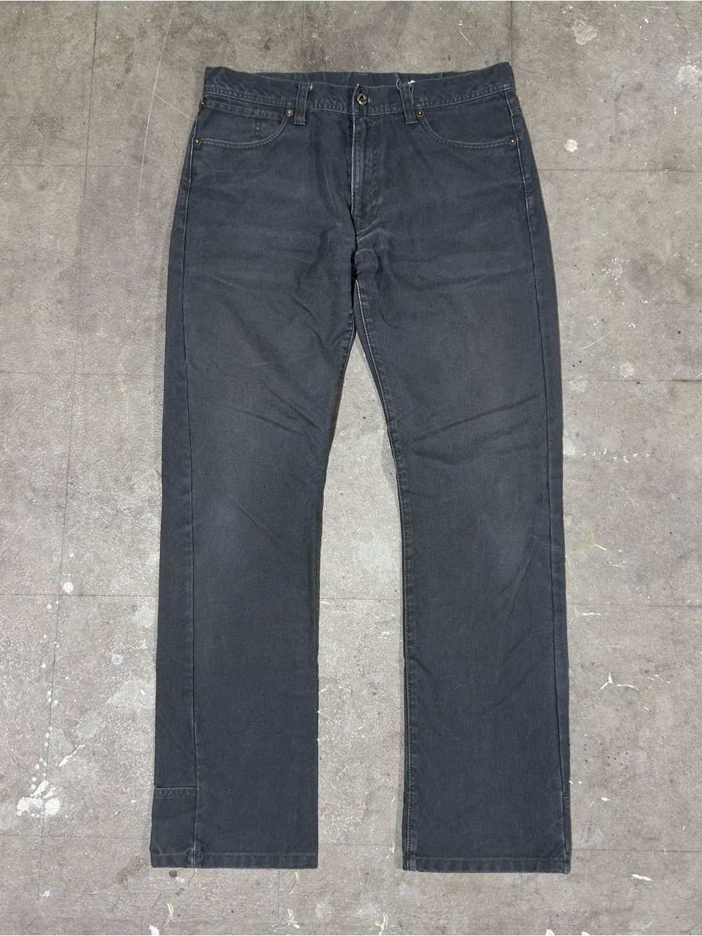 Filson 11.5 Oz Dry Tin Cloth 5-pocket Raven Work Pants Men's Size 34 x 32 EUC